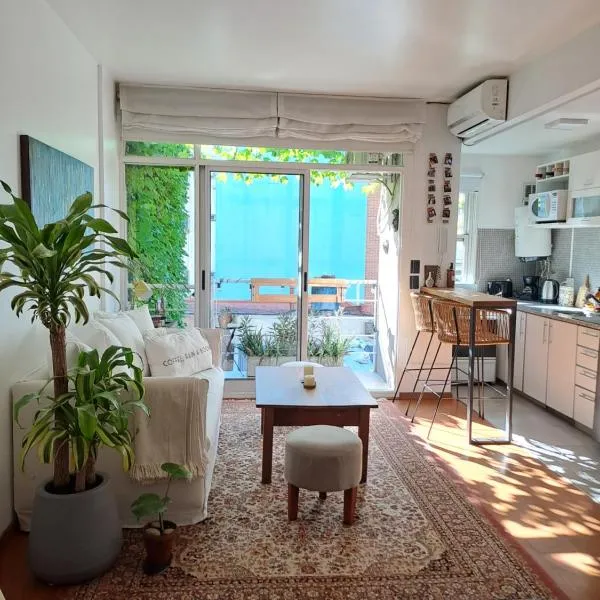 Departamento en Las Cañitas, Palermo,布宜諾斯艾利斯的飯店