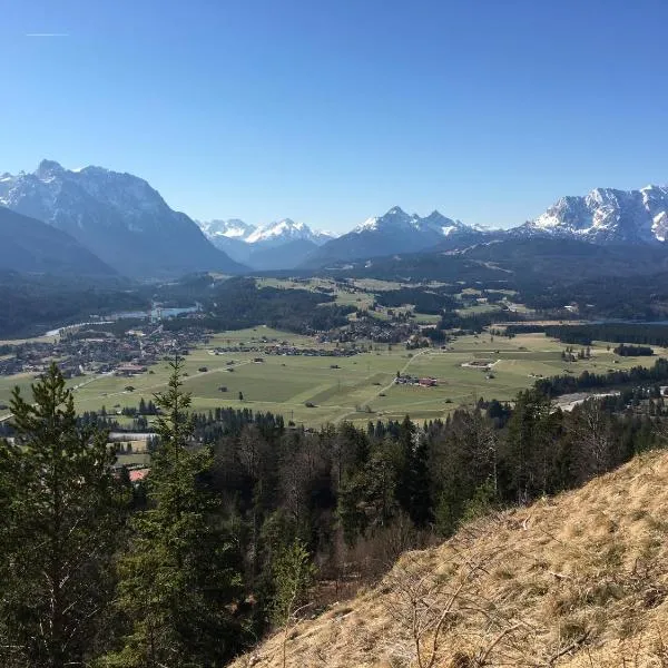 Ferienwohnung Finzblick, hotel v destinaci Wallgau