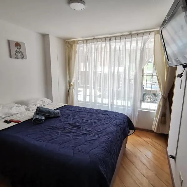 Aparta-estudio inteligente en zona norte, cerca de UPTC, Unicentro y Viva Tunja, hotel v destinaci Tunja