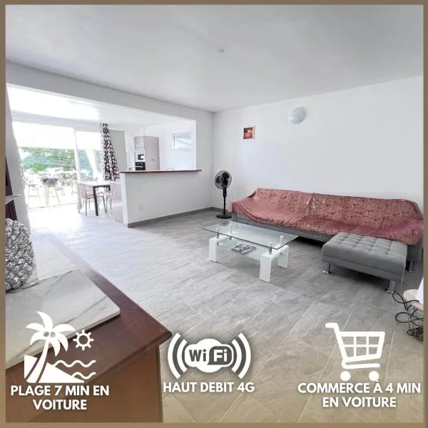 Élégant Appartement T3 Châtaigne : Spacieux, hotel v destinaci Sainte-Luce