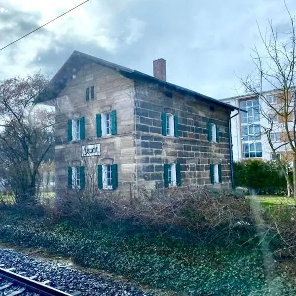 Bahnwärterhäuschen - 1873, hotell sihtkohas Feucht