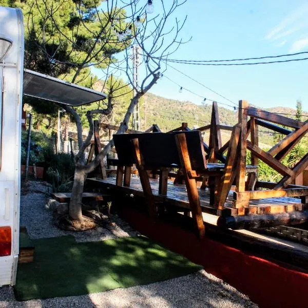 Caravana Vintage Star vistas Mar y Montaña, hotel em Náquera