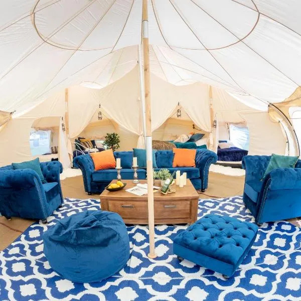 Stargazer Glamping UK The Mahal 8 People, hotel v destinaci Ross-on-Wye