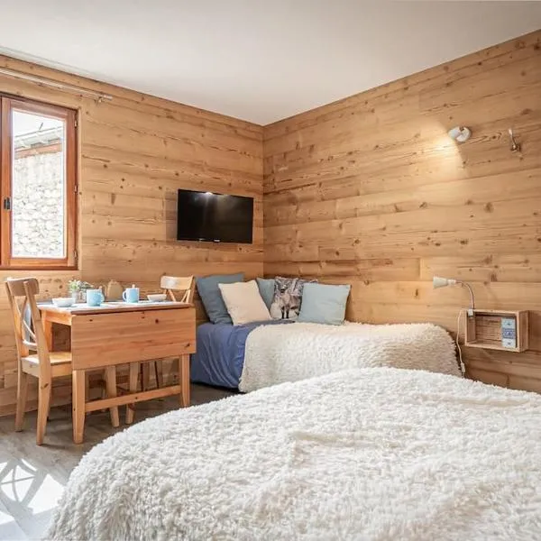 Côté-Bourget 3 pers LA BELLE PLINIER proche La Norma Aussois, hotel en Villarodin-Bourget