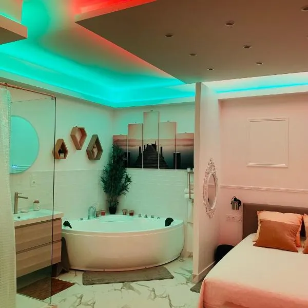 LOTUS - Studio équipé, Balnéo, Wi-Fi, Hypercentre, hotel in Saint-Quentin