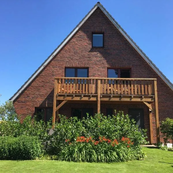 Ferienwohnung-Schwertmuschel-im-Haus-Muschelgarten, hotel in Alkersum