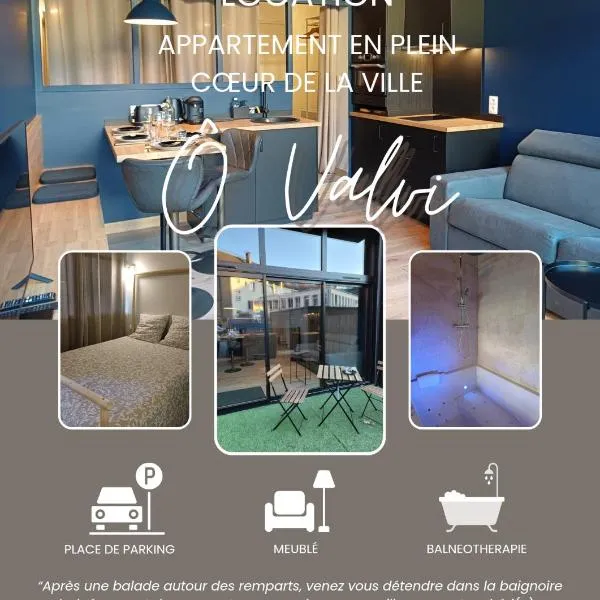 Ô Valvi : loft avec balnéo, terrasse et parking, hotel em La Luzerne
