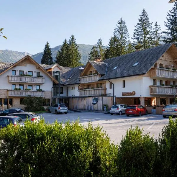 Art Hotel Kristal, hotell i Bohinj