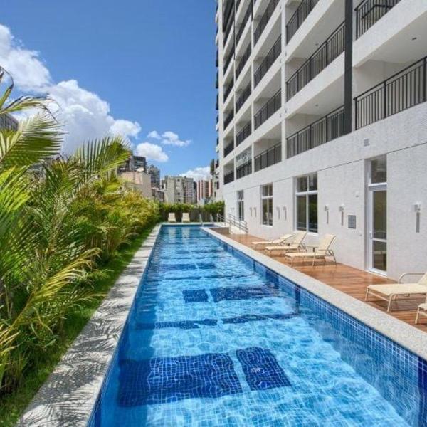 FLAT COM VISTA INCRIVEL EM CONDOMINIO DE LUXO - Foto 4