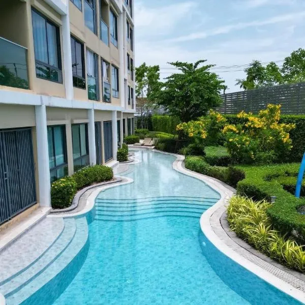 Resort Style Condo Suksawat 64 Bangkok ND โรงแรมในBan Khlong Phra Ram