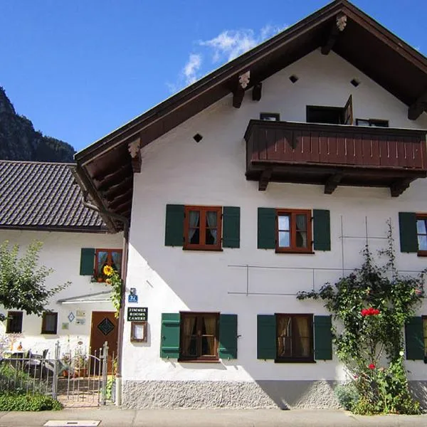 Gästehaus Unruh, hotel in Oberammergau