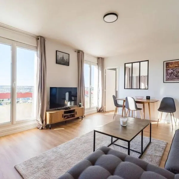 Spacieux appartement vue sur mer - Saint-Brieuc, hotel in Saint-Brieuc