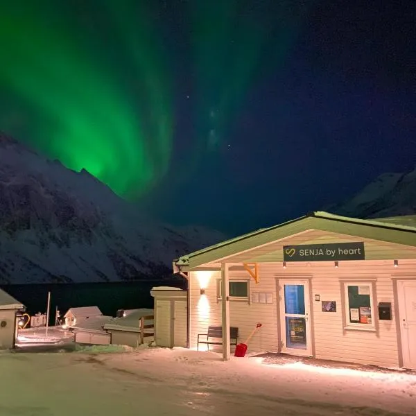 Senja Fjordcamp, hotel v destinaci Torsken