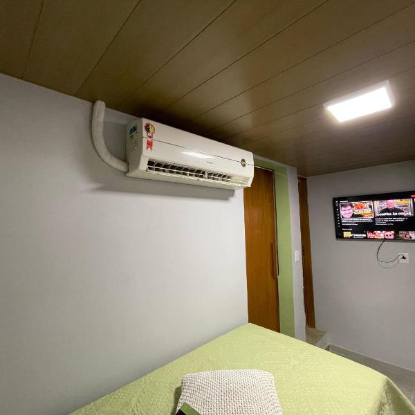 STUDIO aconchego, com Ar, Wifi, Smartv e Cozinha - Foto 5