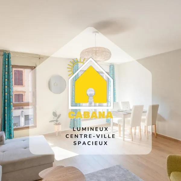 CABANA & La Calade - Centre-Ville、ヴィルフランシュ・シュル・ソーヌのホテル