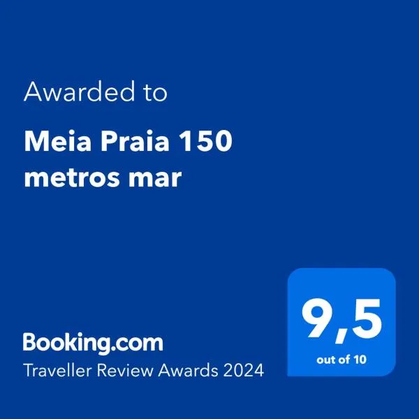 Meia Praia 150 metros mar, hotel em Itapema