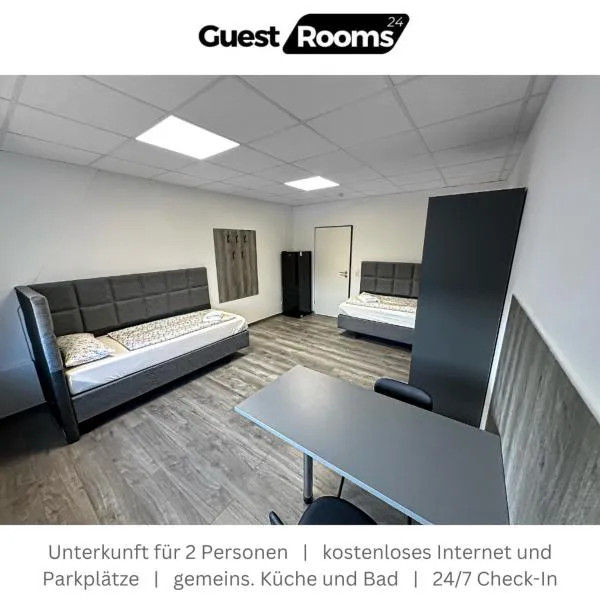 Unterkunft für 2 - GuestRooms24 - Marl, hotel em Flaesheim