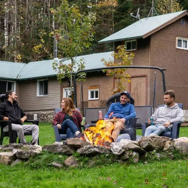 OPPY SHACK - SPA, BABY FOOT, BASKETBALL, LAC, RIVIERE, hotel v destinaci Frampton