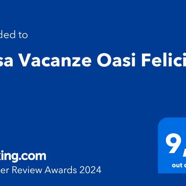 Casa Vacanze Oasi Felicita、ノーヴァ・シーリ・マリーナのホテル