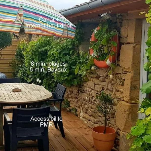 L'Ancre du Bessin - Proximité Bayeux et plages du débarquement - D-DAY - Spa en option - Accessible PMR, hotel in Saint-Vigor-le-Grand
