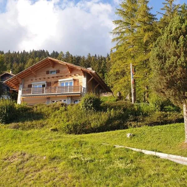 Chalet La Louise avec vue imprenable, hôtel à Crans-Montana
