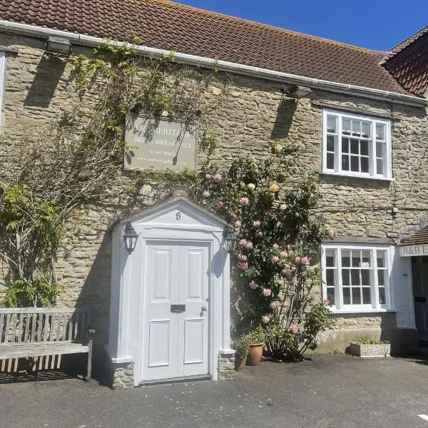 The Heritage Bed and Breakfast, hotell i Abbotsbury