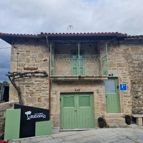 A casa d'abaixo โรงแรมในJunquera de Espadañedo