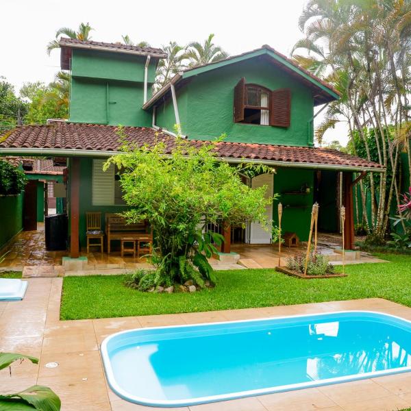 Casa Completa c Piscina e 500m da Praia -3 Quartos
