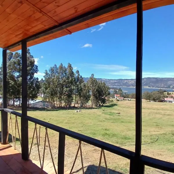 Cabañas Finca las acacias, hotel v destinaci Guatavita