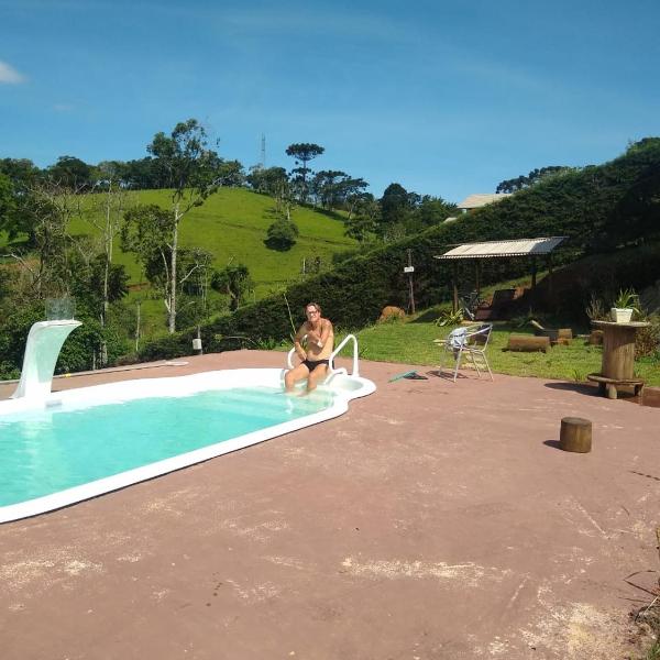 Chale Da Terra Brasil, Piscina, Hidro dupla, cozinha, lareira, vista espetacular - Foto 4