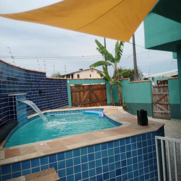 Casa com piscina , churrasqueira, Wi-Fi, em rua de Areia à 1km da praia, bairro sussegado, proíbido uso de som extremamente alto ideal para descansar - Foto 4
