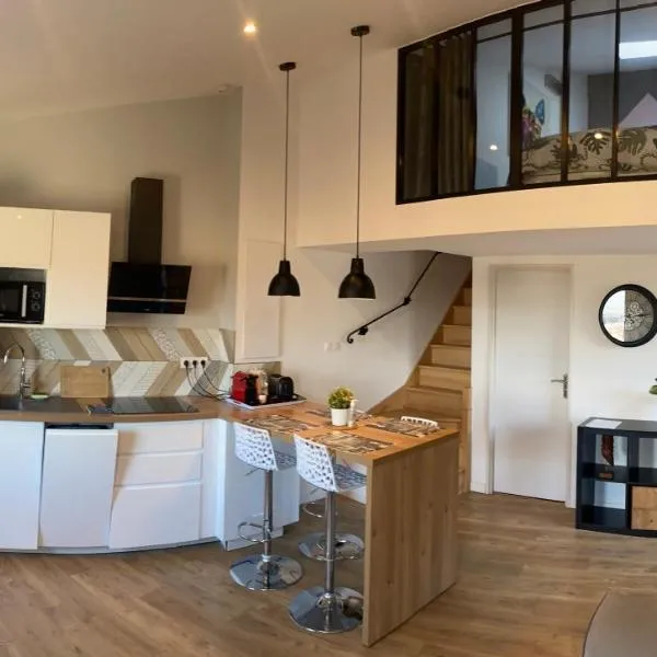 Spacieux duplex, vue mer et belle terrasse, מלון בהייר