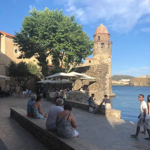Appartement Unique! Au centre historique with 2 bedrooms and terrace – hotel w mieście Collioure