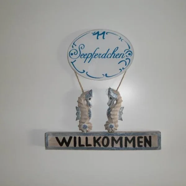 Seepferdchen in der Villa Medici, hotel v destinaci Norderney