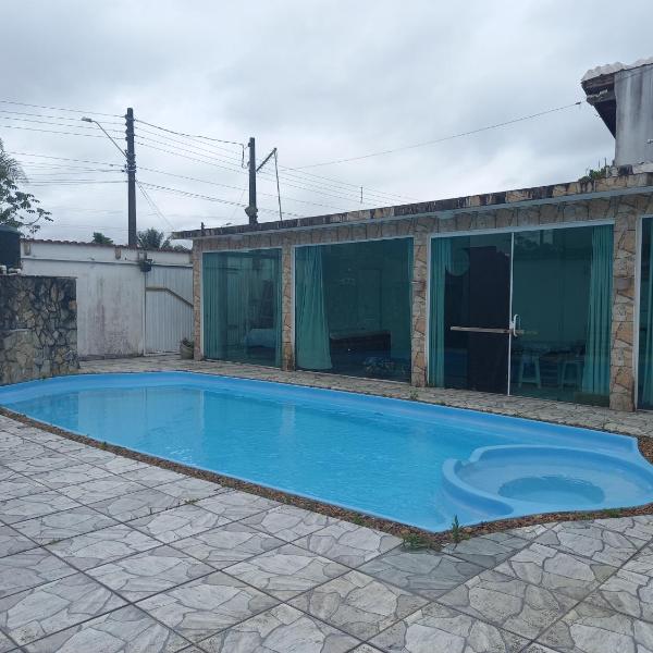Casa Piscina R 9 Cond Sao Luiz Peruibe Recanto do sossego