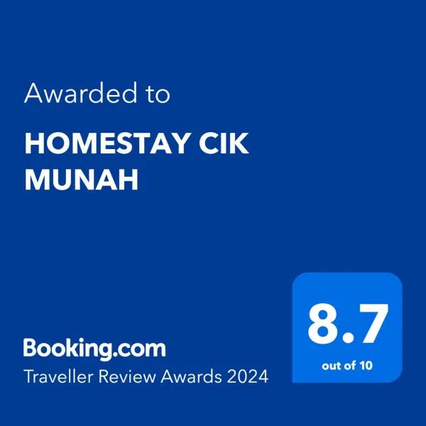 HOMESTAY CIK MUNAH, hotel a Taiping