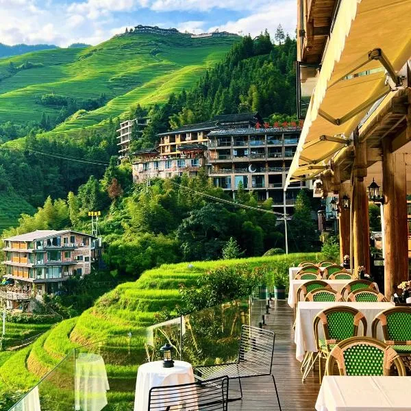 Lost In Beauty Guest House 龙脊梯田野望民宿, hotel v destinaci Lung-šeng
