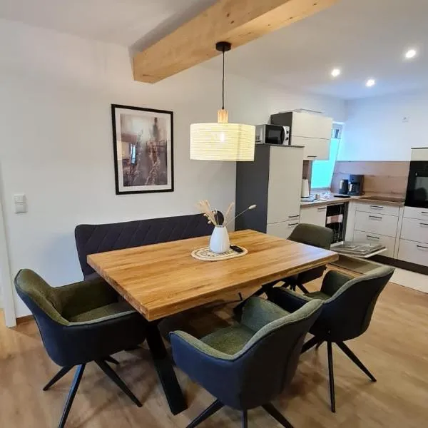 Ferienwohnung III Beck-Bräu nahe Bamberg, отель в городе Трабельсдорф