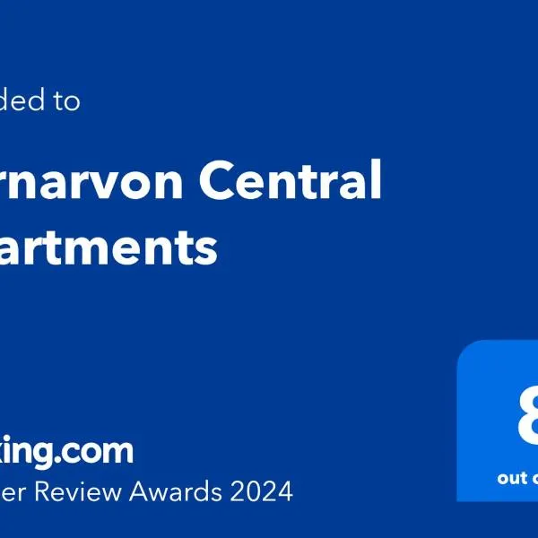 Carnarvon Central Apartments, hotell i Carnarvon