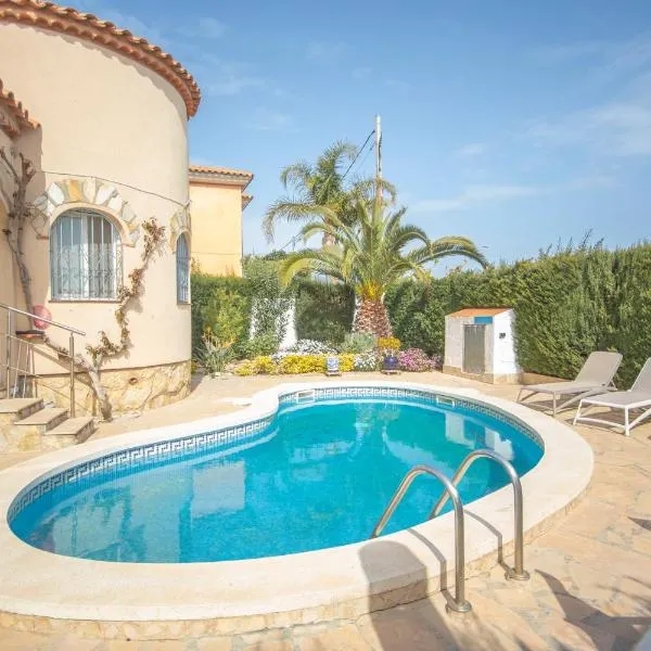 Chalet individual con piscina privada en Miami Playa, hotel em Miami Platja