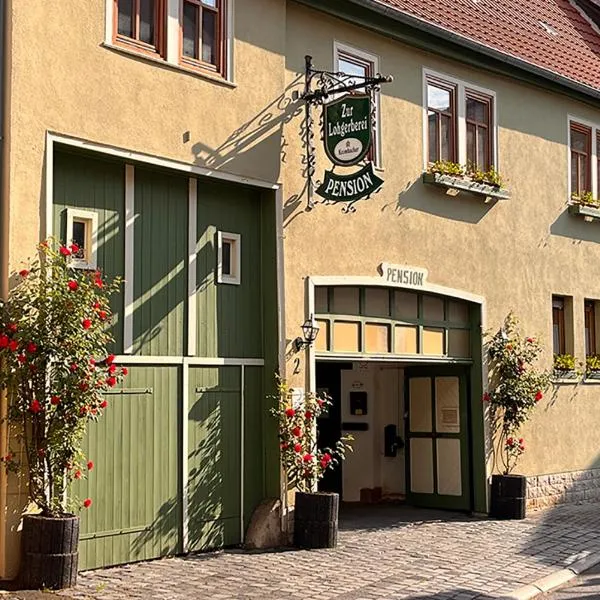Pension "Zur Lohgerberei", hotel v destinaci Bad Langensalza