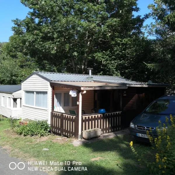 Charmant Mobil home style chalet, hôtel à Besse-et-Saint-Anastaise