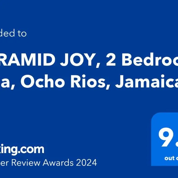 PYRAMID JOY, 2 Bedroom Villa, Ocho Rios, Jamaica, hotel v destinaci Ocho Rios