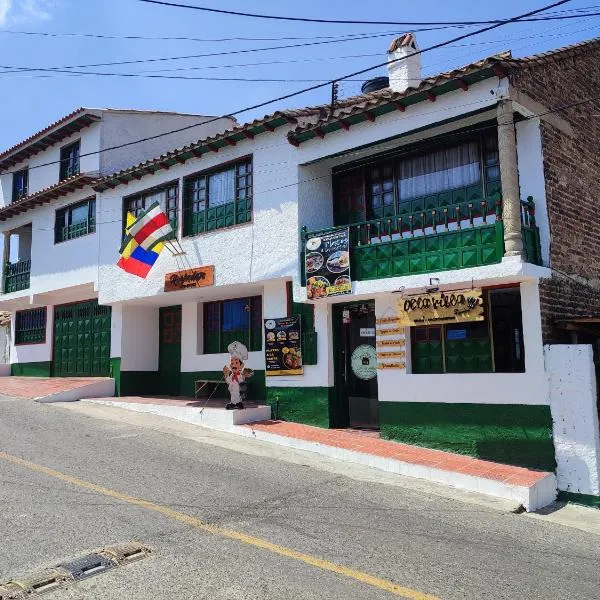 Restaurante y Hostal: De La Villa Pa Sumercé, hotel din Monguí