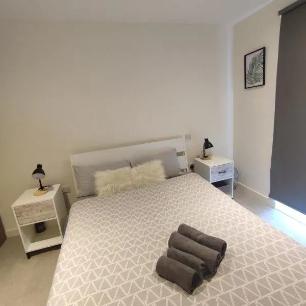 2 bedroom 2 bath 1 ensuite in Roya Asenal beautiful views & parking, hotelli kohteessa Woolwich