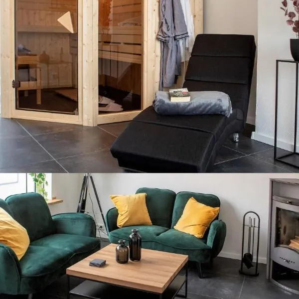 NOVO MESTO - Exklusive Wellnesswohnung am Eltenberg mit Sauna & Gym, hotell i Elten