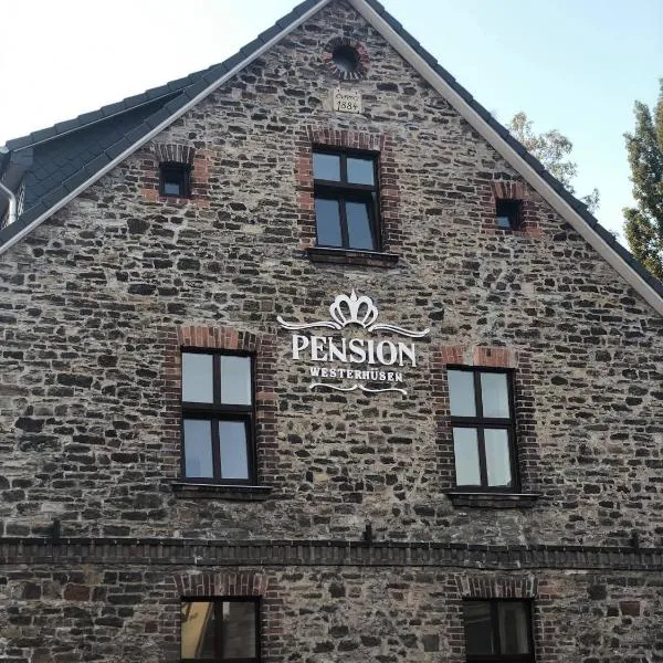Pension Westerhuesen، فندق في Grünewalde