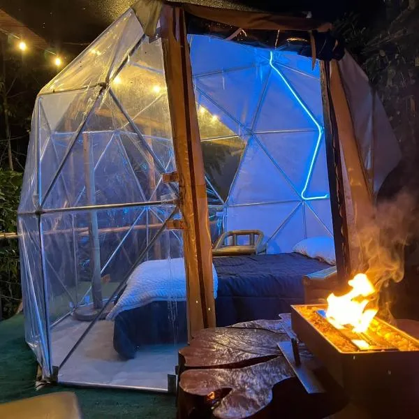 Mirador de la Montaña Glamping, hotel v destinaci San Francisco
