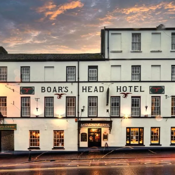 ボアーズ ヘッド ホテル（Boars Head Hotel）、カーマーゼンのホテル