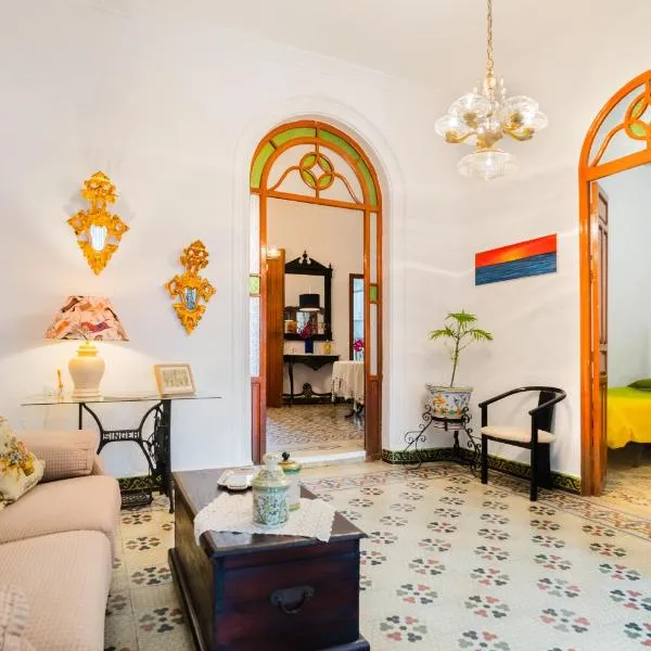 Una casa azul, hotel Manzanilla városában